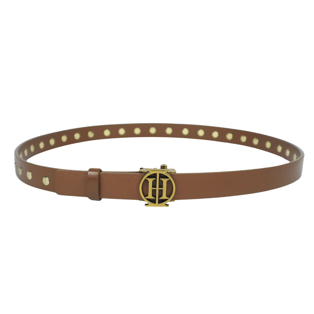 Solar Flare Gold OG - Tan Embellished Belt