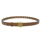 Solar Flare Gold OG - Tan Embellished Belt