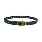 Stellar Orbit Gold Classic -  Black embellished belt