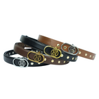 Stellar Orbit Gold Classic -  Black embellished belt