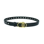 Stellar Orbit Gold Classic -  Black embellished belt