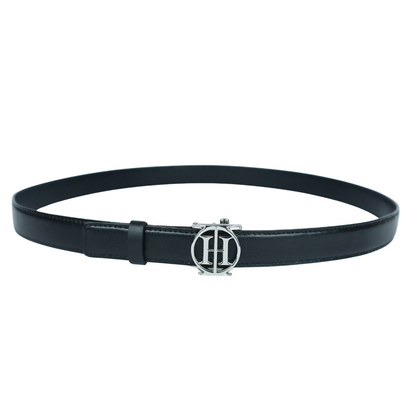 Blackout sleek OG -  sleek black high shine belt