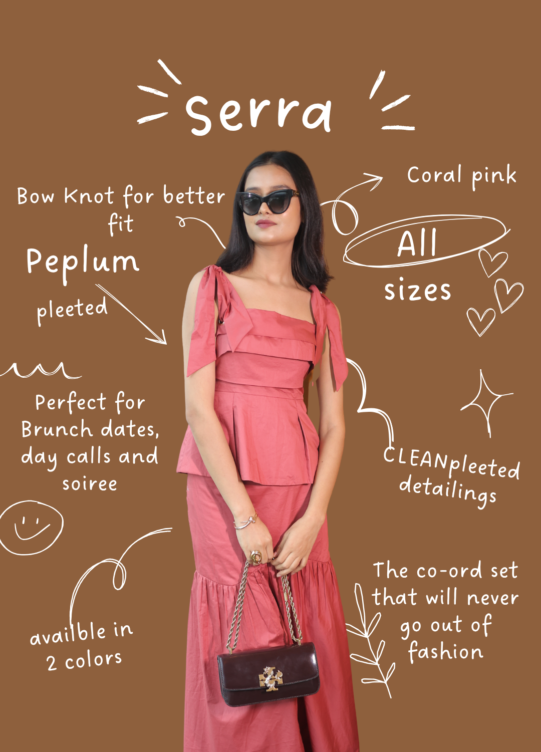Serra – The Coral Pink Co-ord Set