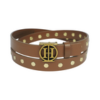 Solar Flare Gold OG - Tan Embellished Belt