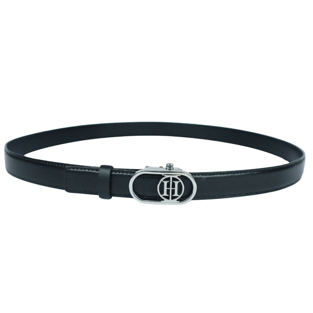 Blackout sleek Classic - Sleek black high shine belt
