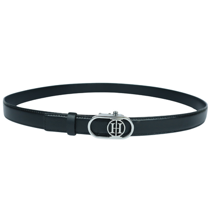 Blackout sleek Classic - Sleek black high shine belt