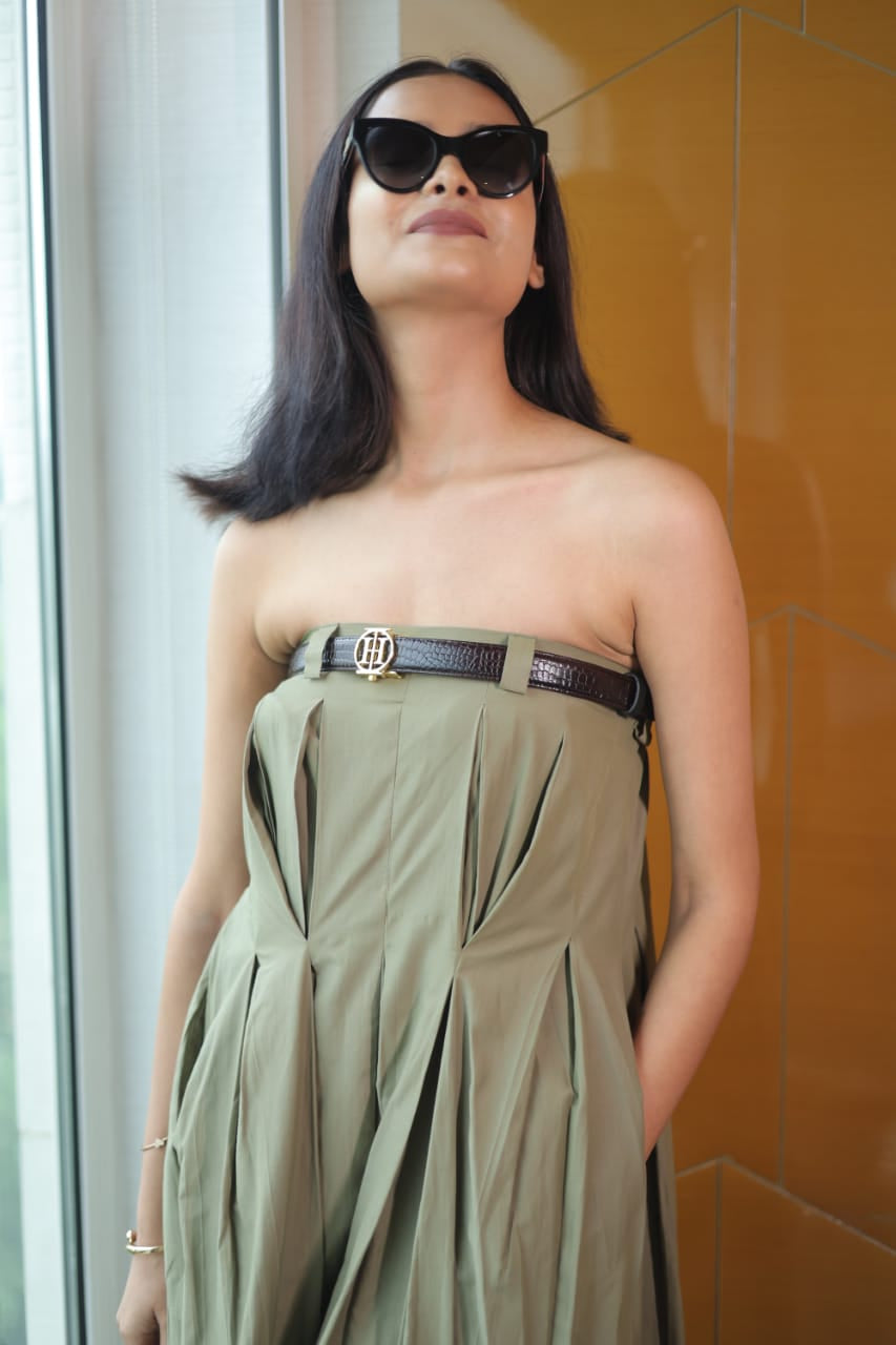 Bare Logic- The Olive Green Jumpsuit