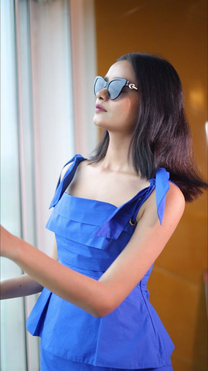 Serra – The Electric Blue Co-ord Set